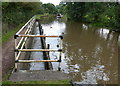 Overflow along the Coventry Canal