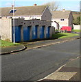 Five lockup garages, Glebelands, Johnston