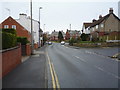 Bus stop on Scarborough Road, Filey