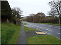 Bus stop and shelter on the B1261, Crossgates