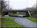 Where the M58 passes over Whiteledge Road