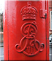 Cypher, Edward VII postbox on West Avenue, Filey