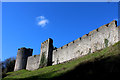 ST5394 : Corner Tower and Barbican, Chepstow Castle by Chris Heaton