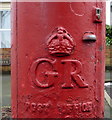 Cypher, George V postbox on Murchison Street, Scarborough