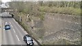 Sheepbridge Lane dives below the railway