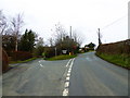 Junction at Green Lane near Abermule