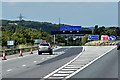 Northbound M1, Exit at Junction 34, Tinsley