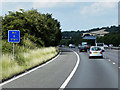 SE3303 : Northbound M1 Passing Driver Location A274.1 near Worsbrough by David Dixon