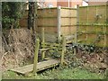 Footbridge and stile