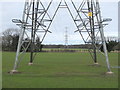 Line of Pylons near Grapel