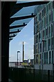 Nottingham incinerator chimney and car park