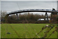 Bridgwater : Grassy Field & Footbridge