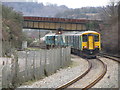 Railway north of Treforest Station