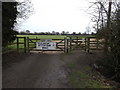TM2166 : Bedfield and Monk Soham sports field entrance by Geographer