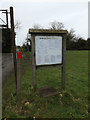 TM2166 : Bedfield Village Notice Board by Geographer