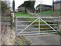 View over a gate