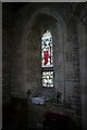TF0133 : Church of St Nicholas: Chancel window by Bob Harvey