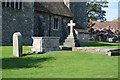 TR1055 : Churchyard, Church of St Mary by N Chadwick