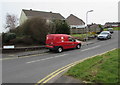 ST2890 : Royal Mail van in Humber Road, Bettws, Newport by Jaggery