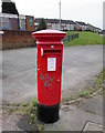 Queen Elizabeth II pillarbox, Monnow Way, Bettws, Newport