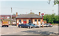 Knebworth station entrance, 1992