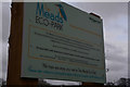 Bridgwater : The Meads Eco-Park Sign