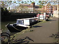 Freedom, narrowboat on Grand Union canal at Brentford