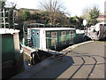 Muddy Waters, unpowered houseboat at Brentford