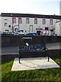 WW2 memorial seat, Saltash