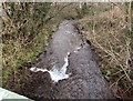 White water on Bettws Brook, Bettws, Newport