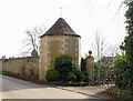 Gazebo and garden wall, Luffenham Hall