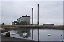 NT3975 : Cockenzie Harbour and power stations by Richard Webb