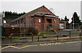 Fenced-off  former Stonehouse Youth Centre