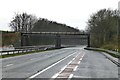 SD5185 : Railway bridge over the A590 by David Lally