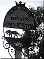 Hacheston village sign