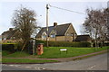 Pillar box at Wytham View / Hanborough Road junction