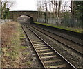 Road bridge NE of Ruabon railway station