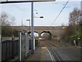 Hawthorns Metro Station Looking Towards Wolverhampton