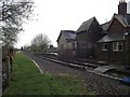 Footpath crosses the Oxford to Bletchley line