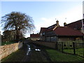 Path by the churchyard