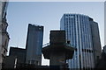 View of the Heron Tower, 89 Bishopsgate and Tower 42 from Liverpool Street