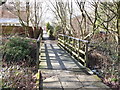 Footbridge over stream between Merewood and Melbreck, Ashurst