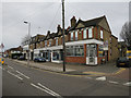 Empty shops on Red Lion Road