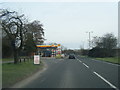 A44 at Yarnton Service Station