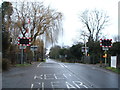 Level crossing on Teversham Road, Fulbourn