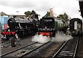 SS9746 : 48624 and 34070 Manston at the Spring Gala 2016 by Roger Cornfoot