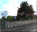 North side of Nant-y-Glyn Methodist Church partly hidden by a tree, Colwyn Bay