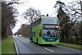 TL6060 : Cambridge bound bus on the A1303 by JThomas