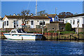 WWII defences in the environs of Bournemouth & Christchurch: Elkins Boatyard, Christchurch - pillbox (1)