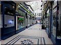 East through Newport Arcade, Newport